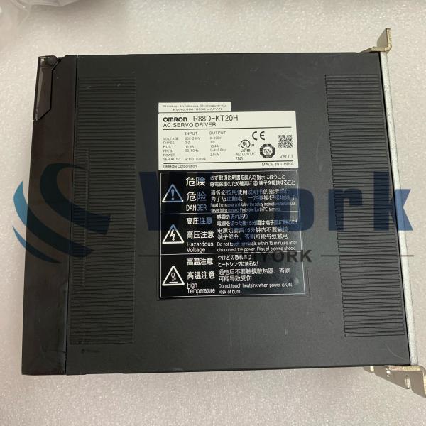 OMRON R88D-KT20H SERVO DRIVE 2.5KW 11.8/13.4A 200-230V 50/60HZ NEW
