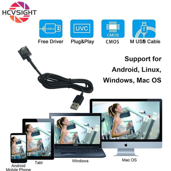 5MP Autofocus USB Camera With Built-in Microphone Suitable For Embedded Systems