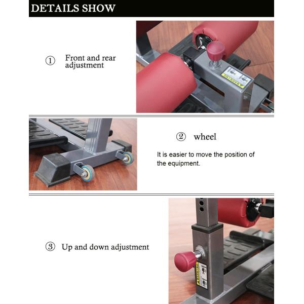 Commercial Grade Ajustable Sissy Squat Rack Machine For Body Building