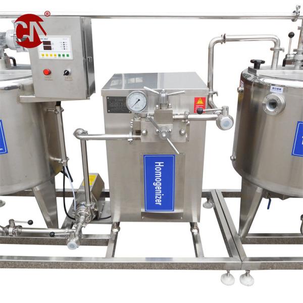 Semi-Automatic Milk Processing Production Line for Uht Milk Yogurt Ice Cream