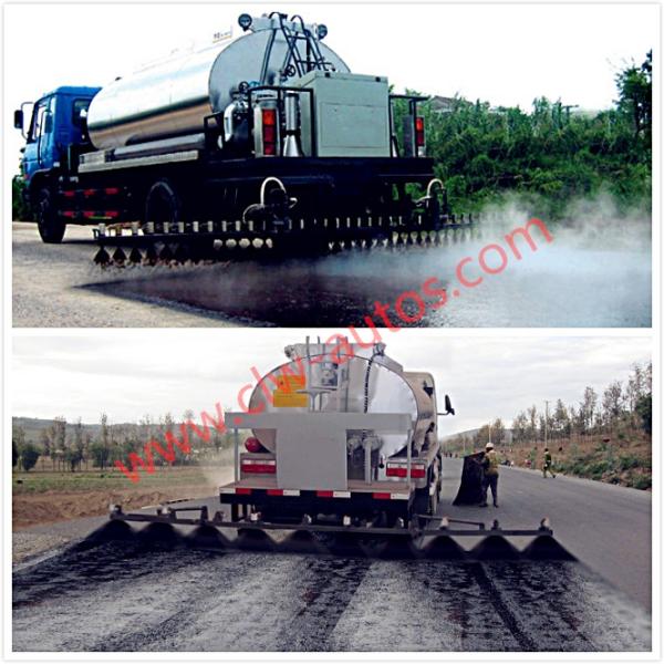 Тележка Paver спрейера асфальта раздатчика битума конструкции ремонта дорог Dongfeng 10cbm умная