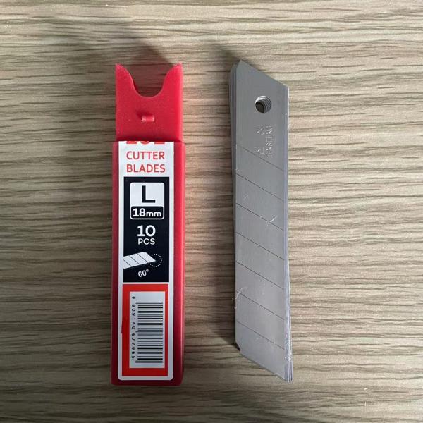 Smooth Effortless Cutting Width 18mm Knife Blades 8 Segments Sk2 High Carbon Steel Thickness 0.5mm