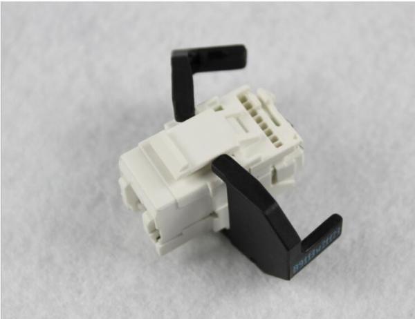 3M datilografa a CAT6 RJ45 UTP os 180 graus Unshielded Jack trapezoide para a rede