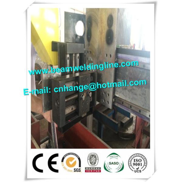 Frequency Digital Control Box Beam Production Line / Steel Plate Butt Welding Machine