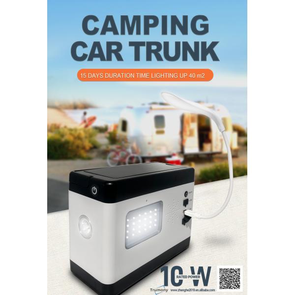 10W Led Lamp Saltwater Battery 10 Years Storage Time Disaster Use