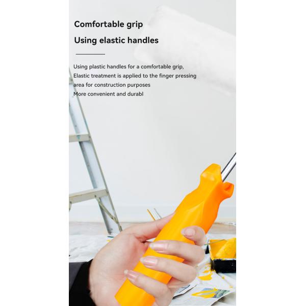 Поддержка на заказ ODM на заказ Цветочное украшение стен мягкая резиновая краска роликовая кисть