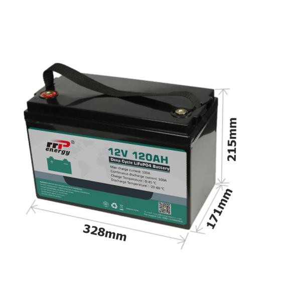 Глубокий блок батарей перезаряжаемые 12V 100ah лития цикла LFP LiFePO4