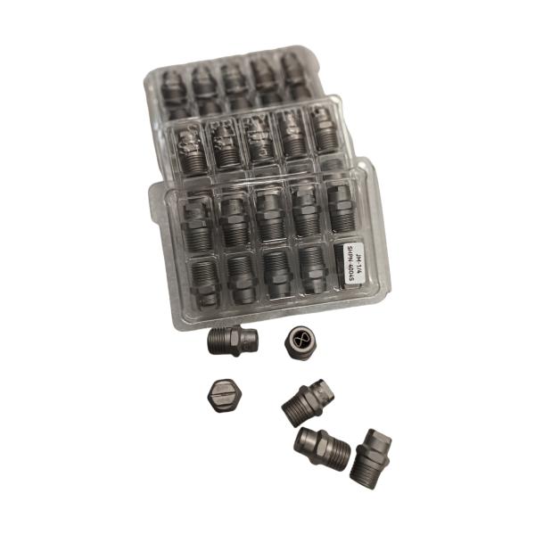 Boquillas de limpieza a alta presión, Boquillas de pulverización a alta presión ecoeficientes