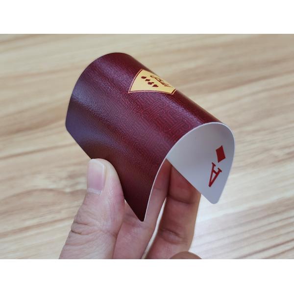 CMYK Plastic Poker Cards Waterproof Plastic For Magic Show