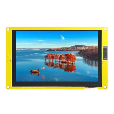 Display de cristal líquido TFT de tensão de funcionamento de 5 V com tipo de luz de fundo LED