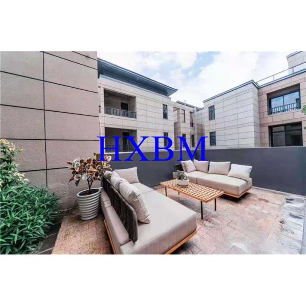 5mm Glass Aluminum Sliding Windows 6063-T5 Wood Color EPDM Gasket