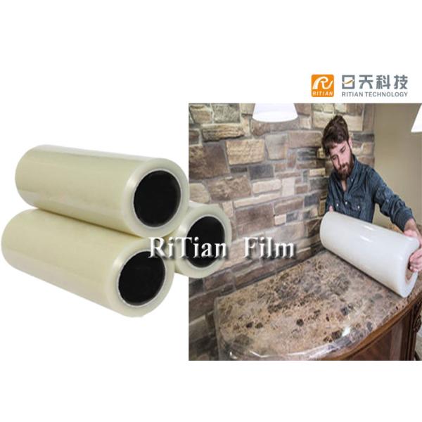 No Residue PE Marble Protection Film , Temporary Protective Film For Ceramic