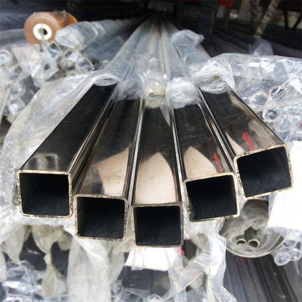 304L Stainless Steel Square Hollow AISI Hairline Stainless Steel Box Tube