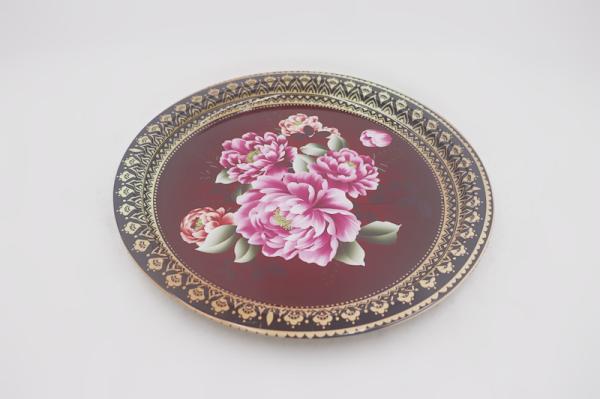 40cm Stainless Steel Food Dishes Cookware Kitchen Accessories Decorative Plate