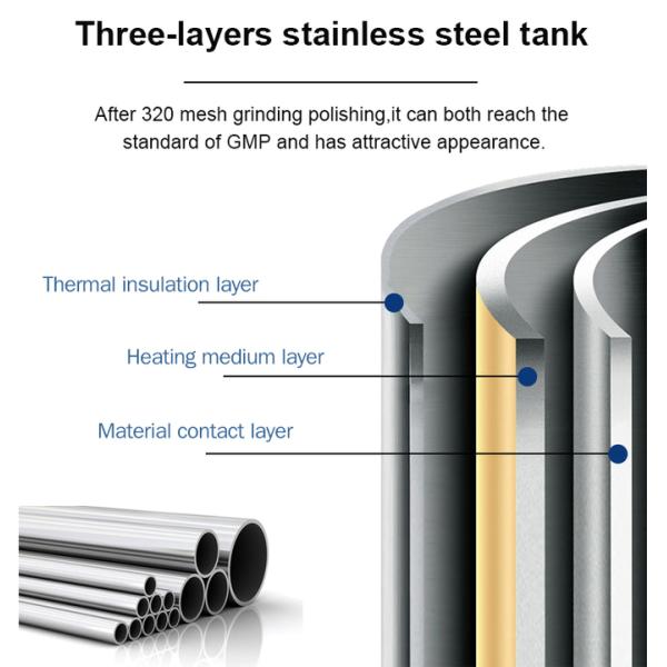 Making Machine Vacuum Homogenizer Emulsifying Mixing Machine for Cosmetics