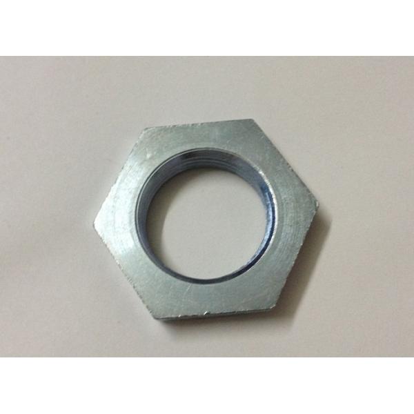 Unchamfered Hexagon Thin Nut , 4.8 6.8 Grade Thin Lock Nuts DIN Standard