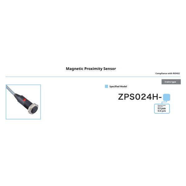 Highly Sensitive Fast Magnetic Proximity Sensors for Motor Overload protection and Torque Detection ZPS024H