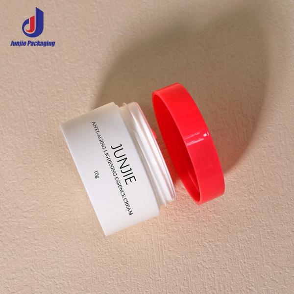 Luxury 10g PP Cream Jar High Quality Empty Mini Plastic Eye Cream Container Screw Top for Skincare Set Hot Cosmetic