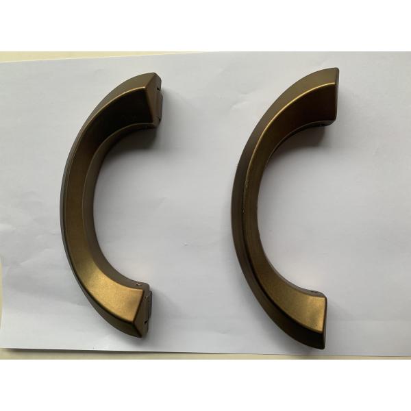 Strong Golden Adult Metal Casket Handle Plastic Outside Europe Style H9021