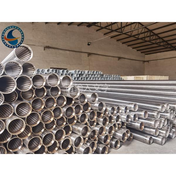 Johnson Wire Wrapping 304 Stainless Steel Sand Control Screens 2900mm Length
