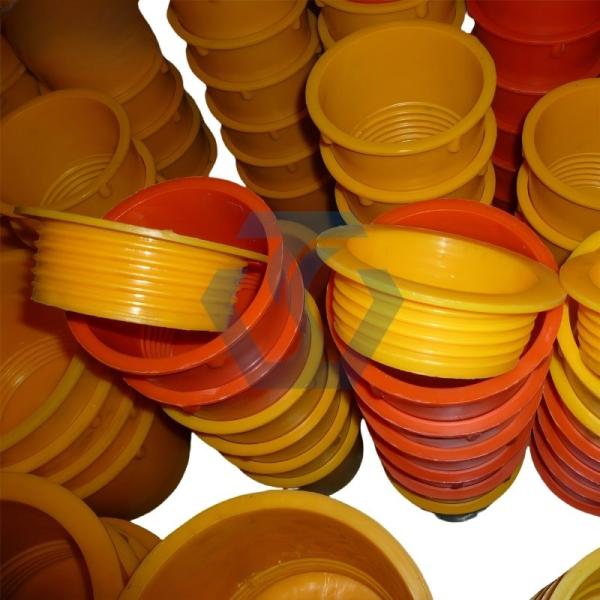 Custom API Oilfield Plastic Or Steel Thread Protector For Drill Casing Pipe
