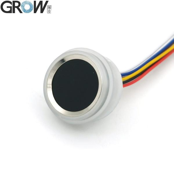 Crecer KS200 + R502-F anillo circular LED de control de acceso de huellas dactilares