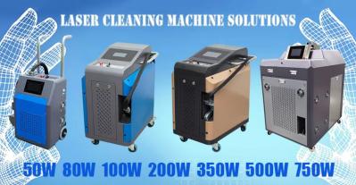 Máquina de limpeza de superfície portátil pequena do laser 200W