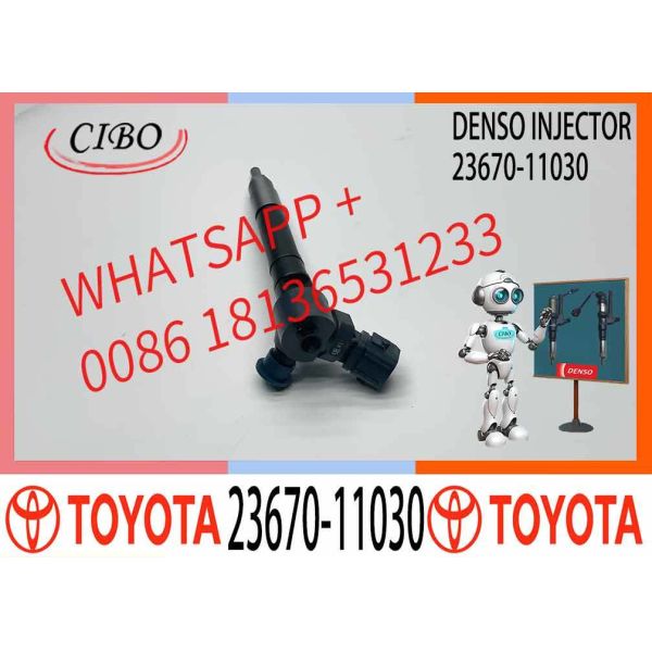 Common Rail Injector 23670-11030 for TOYTA LAND CRUISER PRADO diesel CR Engine Construction Machinery Parts