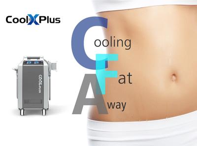 O Cryolipolysis de congelação gordo o mais novo Chin Treatment Double Cryo Machine 4 segura o emagrecimento de congelação da gordura corporal fresca do canal