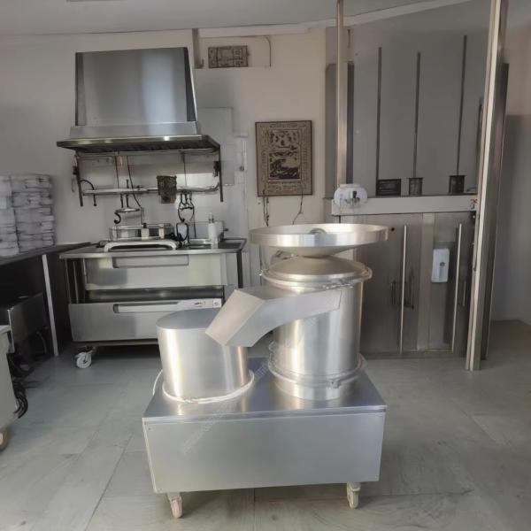 Restaurant Industrial Centrifugal Egg Breaker Machine Stainless Steel Customized