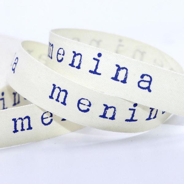 20mm*40y Happy Birthday cinta de algodón impresa para embalaje de regalos y accesorios de ropa