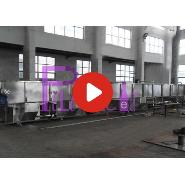 Горячая жара стерилизатора бутылки машины завалки поршеня напитка завалки электрическая паром спиральной трубы горячим