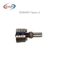 ISO80369-3 figura CONECTOR masculino da referência do calibre de C.3 para testar o CONECTOR ENTÉRICO fêmea para o escapamento