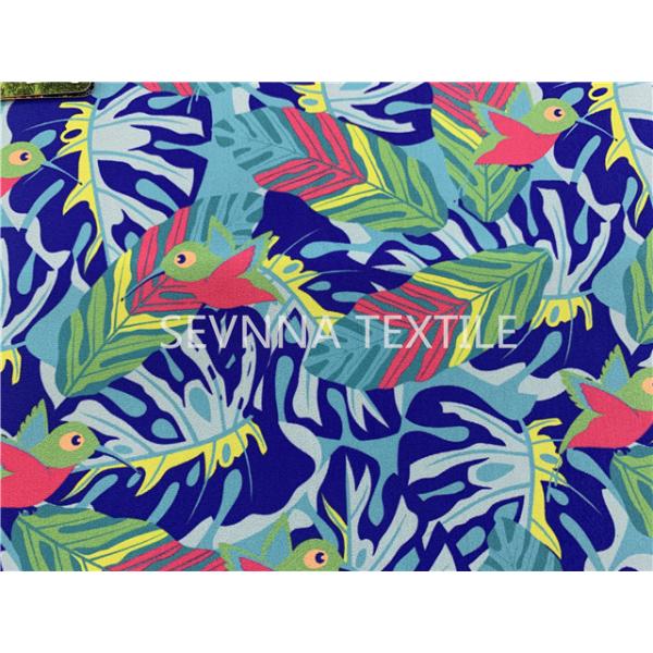 Anti UV Activewear Knit Fabric Poly Yarn Excellent Sweat Absorbency