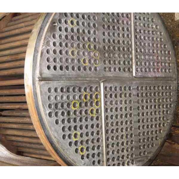 Heat Exchanger Stationary Fixed Floating Alloy Nickel 200 Tubesheet