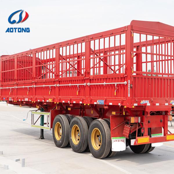 40ft-48ft Livestock Trailer with Mechanical or Air Suspension
