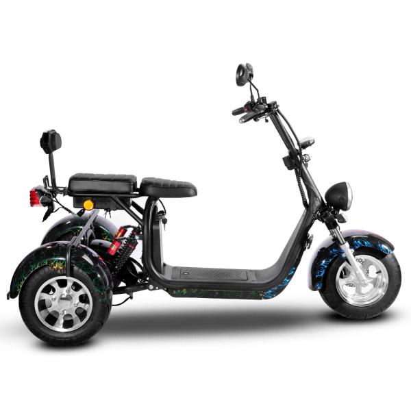 Motorcycles Scooters Electric Tricycle Motorcycle with 60V20AH Battery