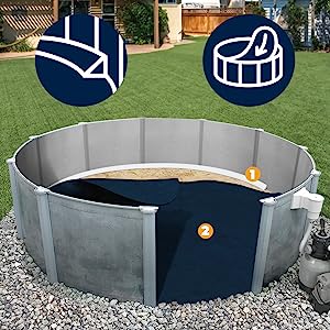 Нетканая ткань геотекстиль для водоемов современный стиль дизайна и универсальность