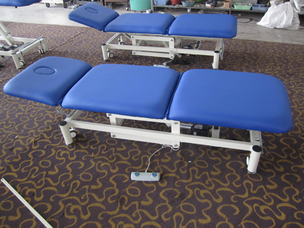 ISO Cold-Rolled Steel Adjustable Electric Examination Couch Operating Table (ALS-EX107)