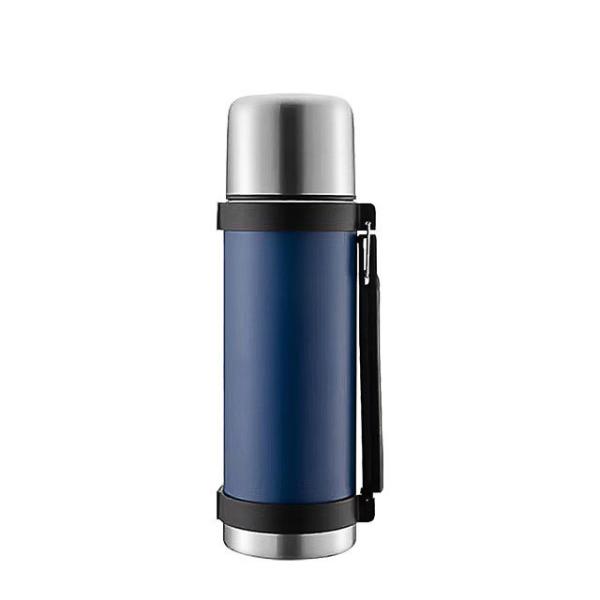 304 Stainless Steel Wide Mouth Vacuum Flask for Sports Gym and Travel 1200ml Capacity