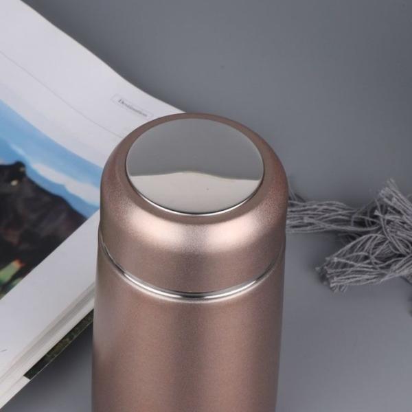 350ML Mini Cute Coffee Cup Vacuum Flasks Thermos Bottle Stainless Steel Water Travel Mug Office Tea Thermal Sealed And Waterproof, Compact And Portable