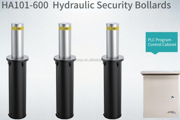 Contrôle de la circulation Rapide expédition Télécommande LED Feux d'avertissement ZASP Hydraulique Automatique Bollard montant