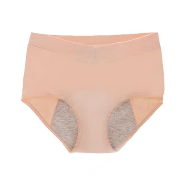 Breathable Cotton 3layers V Shape Waistline Panties Women'S Period Underwear