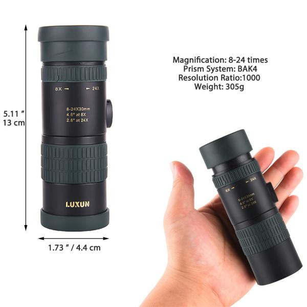 18x4.4cm BAK4 Outdoor Camping Accessories Telescope