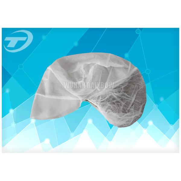 Women SPP Snood Disposable Surgical Caps With Peak And Hairnet