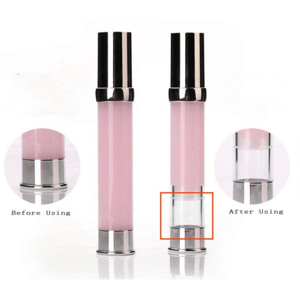 Lotion Airless Makeup Pump Bottle Plastic Material Uniform Spray Volume