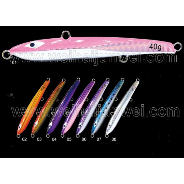 New design best sale 40g 9.5cm lead fishing lure