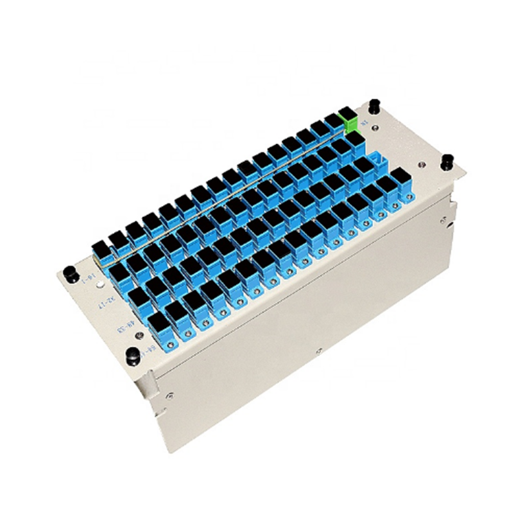 Тип типы кассеты Splitter оптического волокна 1x64 Sc/Upc пассивные