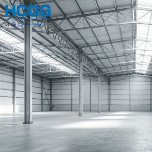 Insulated Fire Resistant High Strength Prefab Large Span Steel Warehouse Kit