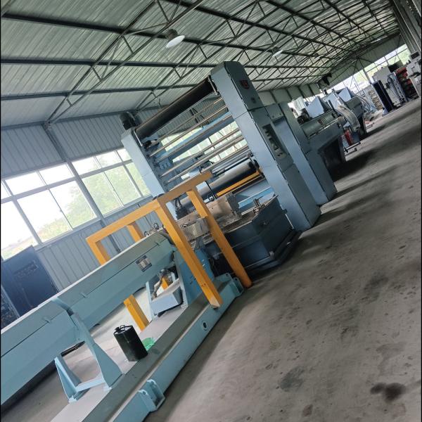 Used Polypropylene PE PP Woven Sack Flat Yarn Extruder Machine